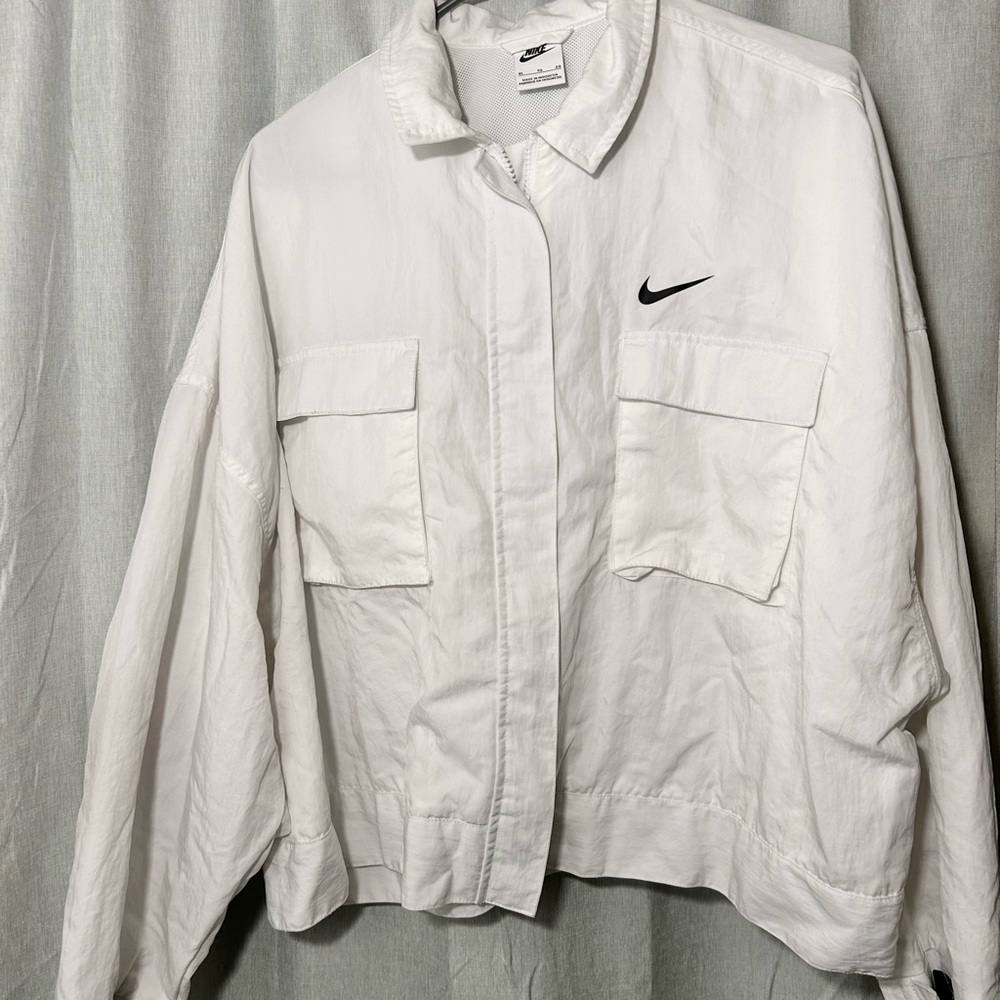 Nike Women's Utility Jacket in White